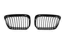 BMW 5 Series E39 1996-2003 Riñones 1-Bar (2000-2003, negro brillo) foto 5