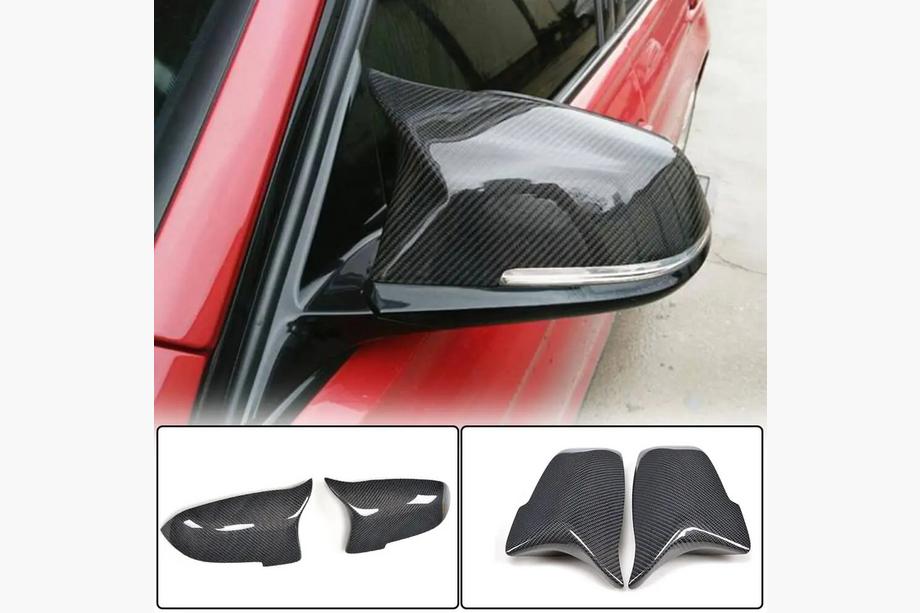 BMW 5 Series F07 2009–2017 Cubiertas de Espejos (2013-2017, Carbono) Image