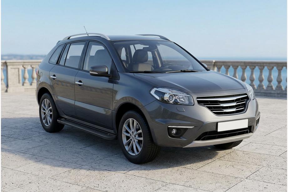 Renault Koleos 2008-2016 Estribos Laterales Allmond Black (2 uds., Aluminio) Image