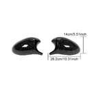 BMW 3 Series E92/E93 2006–2013 Cubiertas de Espejos (para 2006-2010, Fibra de Carbono Forjada) foto 5