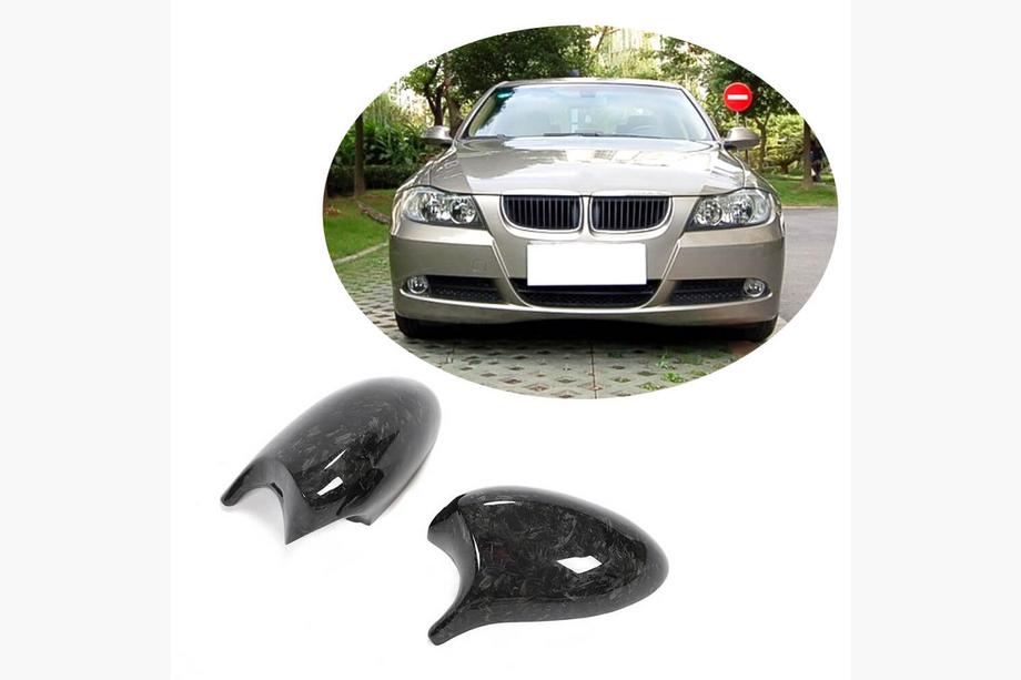 BMW 3 Series E92/E93 2006–2013 Cubiertas de Espejos (para 2006-2010, Fibra de Carbono Forjada) Image