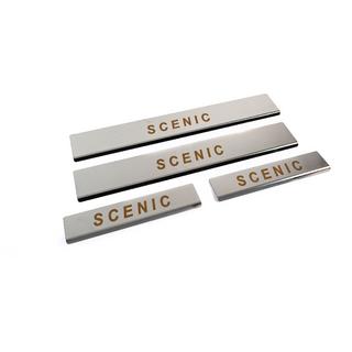 Embellecedores de estriberas Carmos (4pcs, acero inoxidable) foto 3