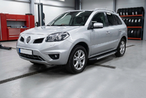 Renault Koleos 2008-2016 Estribos Laterales Duru (2 uds., Aluminio) foto 1