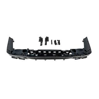 Difusor trasero con salidas de escape (diseño AMG C63) Mercedes C-class W206 2022- foto 3