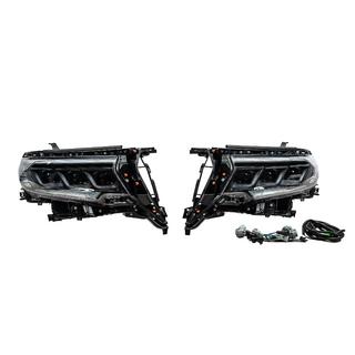 Faros Delanteros Lexus-Design-3-LED V2 (2017+, Juego de 2) Toyota Land Cruiser Prado 150 2009-2023 foto 1