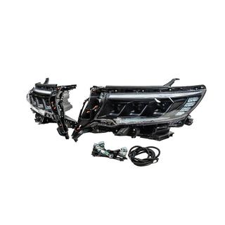 Faros Delanteros Lexus-Design-3-LED V2 (2017+, Juego de 2) Toyota Land Cruiser Prado 150 2009-2023 foto 2