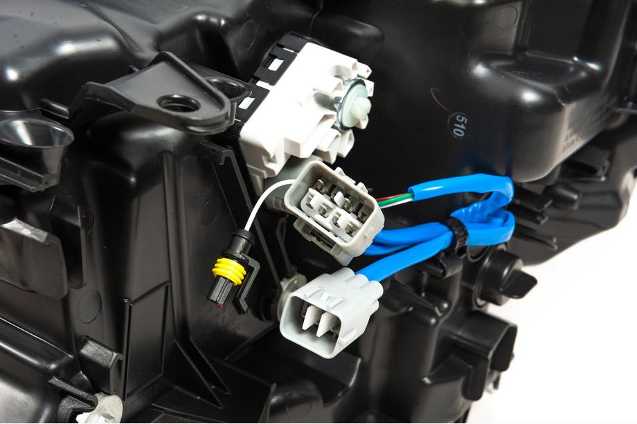 Toyota Land Cruiser Prado 150 2009-2023 Faros Delanteros Lexus-Design-3-LED V2 (2017+, Juego de 2) Foto 9