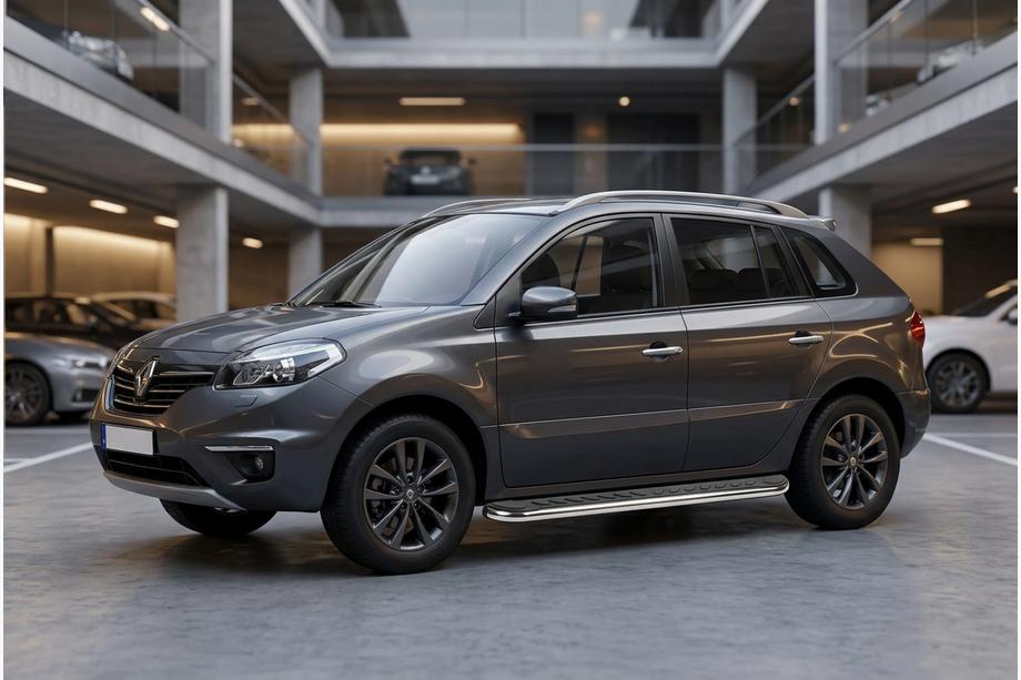 Renault Koleos 2008-2016 Estribos Laterales Maydos V1 (2 uds., Aluminio y Acero Inoxidable) Image