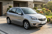 Renault Koleos 2008-2016 Estribos Laterales Bosphorus Black (2 uds., Aluminio) foto 1