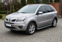 Renault Koleos 2008-2016 Estribos Laterales Tayga Grey (2 uds., Aluminio) foto 1