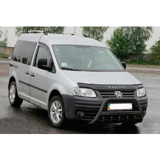 Defensa Delantera WT004 Negra (Acero Inoxidable) Volkswagen Caddy 2004-2010 foto 3