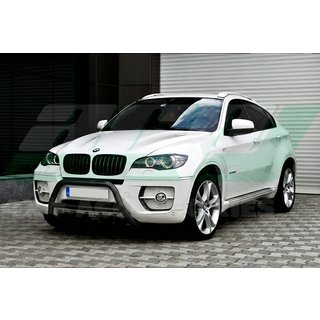 Defensa Delantera WT003 Negra Acero Inoxidable foto 2