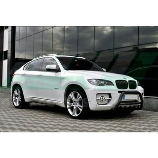 Defensa Delantera WT003 Negra Acero Inoxidable foto 3