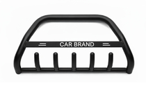 Citroen Jumpy 1996-2007 Defensa Delantera WT004 Negra (Acero Inoxidable) foto 1
