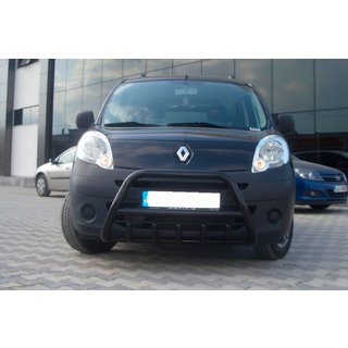 Defensa Delantera WT003 Negra Acero Inoxidable Mercedes Citan 2013-2021 foto 1