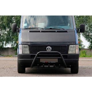 Defensa Delantera WT003 Negra Acero Inoxidable foto 1