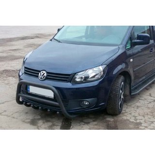 Defensa Delantera WT003 Negra Acero Inoxidable foto 2