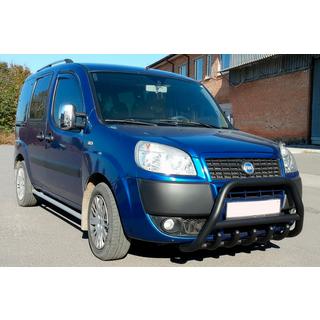Defensa Delantera WT003 Negra Acero Inoxidable foto 1