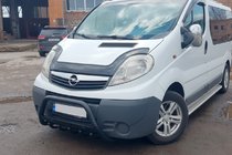 Opel Vivaro 2001–2015 Defensa Delantera WT004 Negra (Acero Inoxidable) foto 3