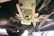 Renault Trafic 2001–2015 Defensa Delantera WT004 Negra (Acero Inoxidable) foto 8