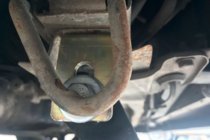Renault Trafic 2001–2015 Defensa Delantera WT004 Negra (Acero Inoxidable) foto 9