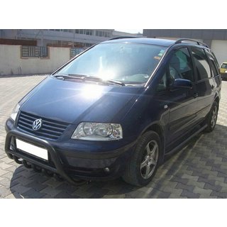 Defensa Delantera WT003 Negra Acero Inoxidable Ford Galaxy 1995-2006 foto 2