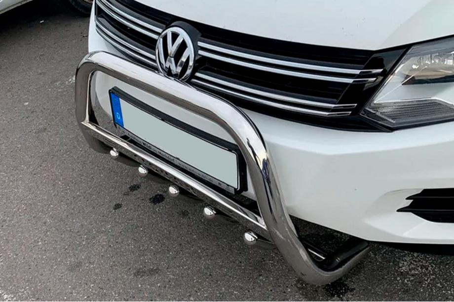 Volkswagen Tiguan 2007-2016 Defensa Delantera WT004 Acero Inoxidable Image