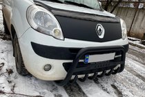 Renault Kangoo 2008–2020 Defensa Delantera WT004 Negra (Acero Inoxidable) foto 3