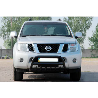 Defensa Delantera WT008 Negra (Acero Inoxidable) foto 2