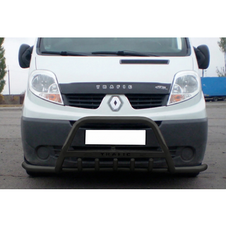 Defensa delantera Exclusive Black (acero inoxidable) foto 1