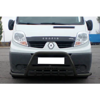 Defensa delantera Exclusive Black (acero inoxidable) foto 1