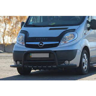 Defensa delantera Exclusive Black (acero inoxidable) foto 2