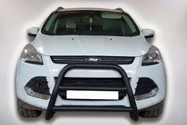 Ford Kuga/Escape 2013-2019 Defensa Delantera WT018 Negra (Acero Inoxidable) foto 3