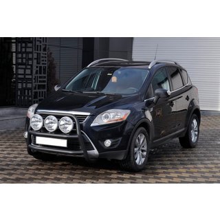 Defensa Delantera WT018 Negra (Acero Inoxidable) foto 1