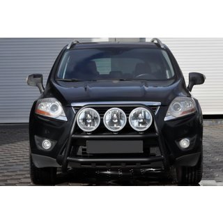 Defensa Delantera WT018 Negra (Acero Inoxidable) foto 2