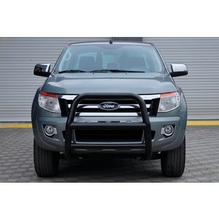 Defensa Delantera WT018 Negra (Acero Inoxidable) Ford Ranger 2011–2022 foto 2