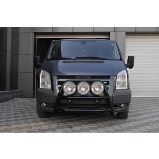 Defensa Delantera WT018 Negra (2006-2014, Acero Inoxidable) foto 1