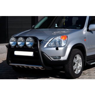 Defensa Delantera WT018 Negra (Acero Inoxidable) foto 2