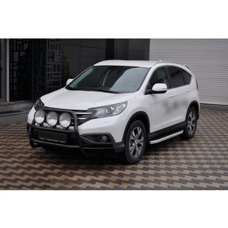 Defensa Delantera WT018 Negra (Acero Inoxidable) Honda CRV 2012-2016 foto 3