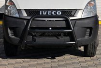 Iveco Daily 2006-2014 Defensa Delantera WT018 Negra foto 1
