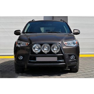 Defensa Delantera WT018 Negra (Acero Inoxidable) foto 2