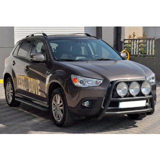 Defensa Delantera WT018 Negra (Acero Inoxidable) foto 3
