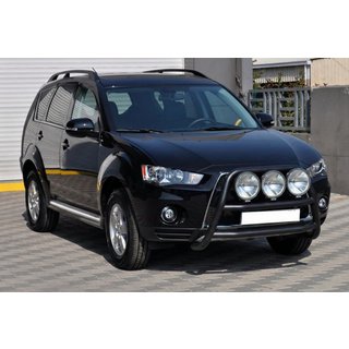 Defensa Delantera WT018 Negra (Acero Inoxidable) foto 3