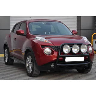 Defensa Delantera WT018 Negra (Acero Inoxidable) foto 3