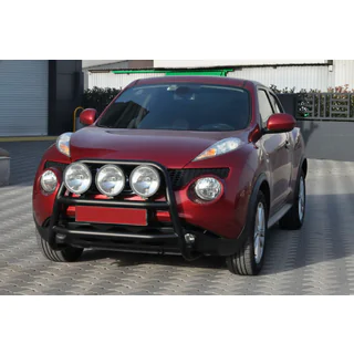 Defensa Delantera WT018 Negra (Acero Inoxidable) foto 4