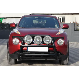 Defensa Delantera WT018 Negra (Acero Inoxidable) foto 1