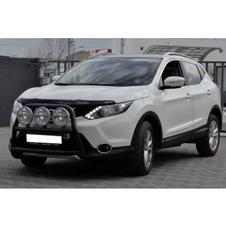 Defensa Delantera WT018 Negra (Acero Inoxidable) foto 1