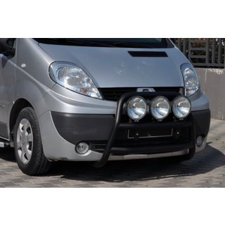 Defensa Delantera WT018 Negra (Acero Inoxidable) foto 2