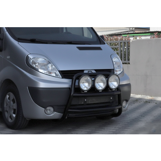Defensa Delantera WT018 Negra (Acero Inoxidable) foto 1