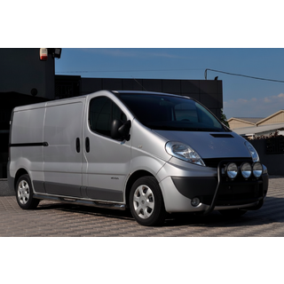 Defensa Delantera WT018 Negra (Acero Inoxidable) foto 3